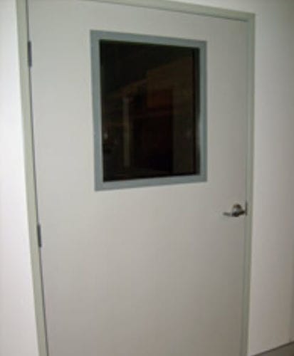 Schutztür - Hollow Metal - Ray-Bar Engineering Corporation - Strahlenschutz / mit Abschirmung / für Krankenhaus