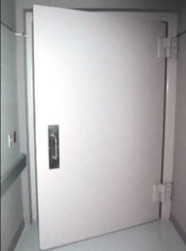 Tür für Röntgenstation - Neutron - Ray-Bar Engineering Corporation - mit Abschirmung / für Krankenhaus / Schiebe