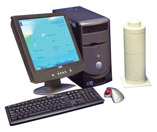 Gammasonde für Messung der Schilddrüsen-Anreicherung - Captus® 3000 5430-0087 - Capintec - mit Tischkollimator