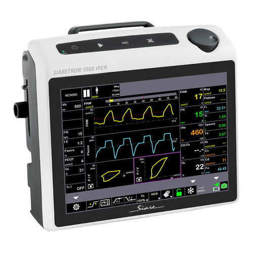 Wiederbelebungs-Beatmungsgerät - SIARETRON 1000 IPER - Siare - elektronisch / für Überdruckkammer / nichtinvasiv