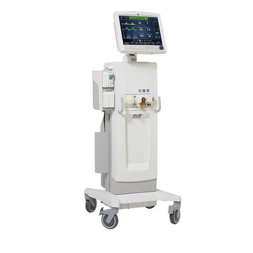 Beatmungsgerät für Intensivpflege - CARESCAPE R860 - GE Healthcare - elektronisch / auf Rollen