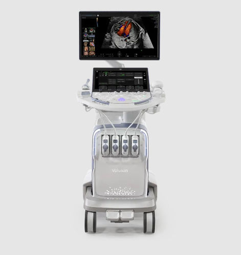 Plattformmontiertes Ultraschallgerät - Voluson™ Expert 22 - GE Healthcare - für Ultraschalldiagnostik in Gynäkologie und Geburtshilfe / Schwarz-Weiß / Farbdoppler