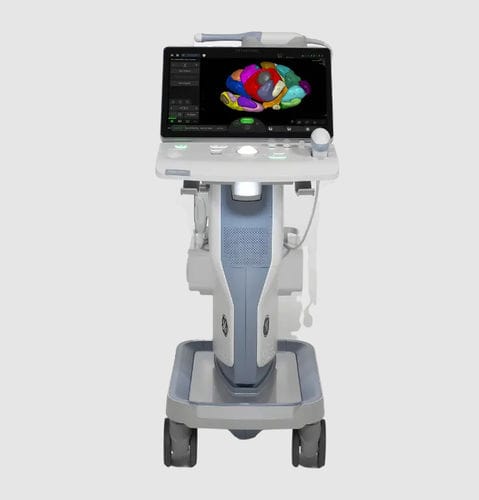 Ultraschallgerät mit Konsole - Voluson™ SWIFT - GE Healthcare - für Ultraschalldiagnostik in Gynäkologie und Geburtshilfe / Schwarz-Weiß / Farbdoppler
