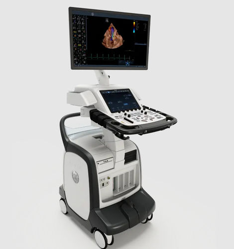 Plattformmontiertes Ultraschallgerät - Vivid™ E95  - GE Healthcare - für Kardiologie / Schwarz-Weiß / Farbdoppler