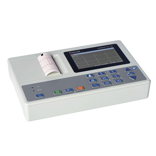 Ruhe-Elektrokardiograph - CARDIOVIT AT-1 G2 - SCHILLER - 12 Kanäle / digital / mit Drucker