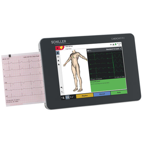 Ruhe-Elektrokardiograph - CARDIOVIT FT-1 - SCHILLER - 12 Kanäle / digital / für Tablet