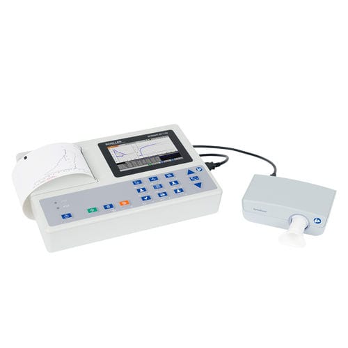 Digitales Spirometer - SPIROVIT SP-1 G2 - SCHILLER - elektronisch / Tischgerät / für den Hausgebrauch