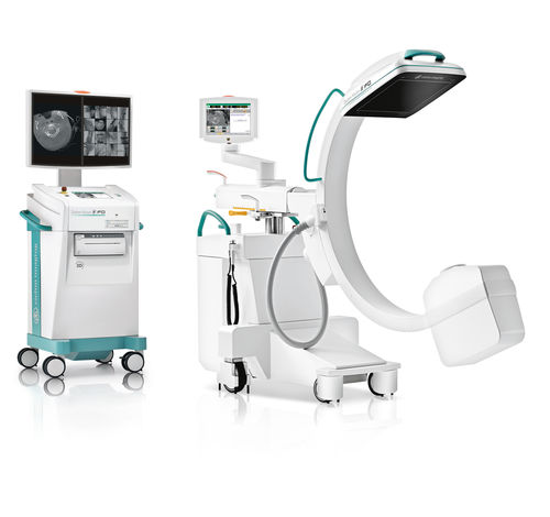 Mobiler C-Bogen - Ziehm Imaging - mit Flachbildsensor / mit Videosäule