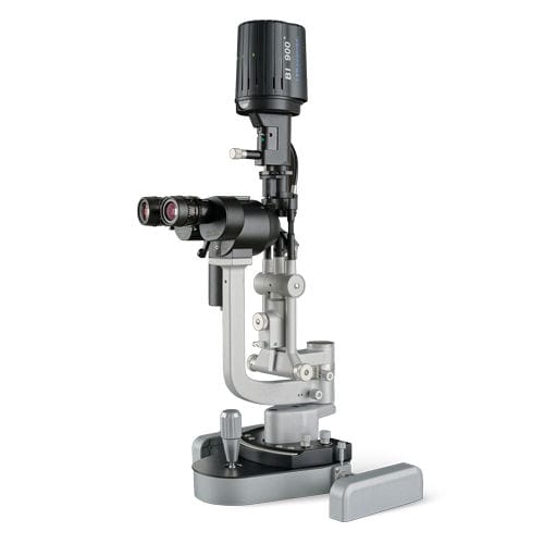 Digitale Spaltlampe - BI 900 - Haag-Streit Diagnostics - Tisch