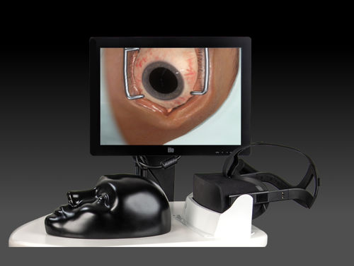 Medizinischer Simulator / Ausbildung - Haag-Streit Diagnostics - für die augenmedizinische Versorgung / Virtual-Reality / haptisch