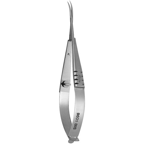 Schere für Augenchirurgie - 9601BIS - Moria Surgical - für Humanmedizin / gebogen
