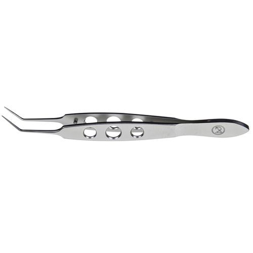 Zange für Ophthalmologie - 17505X10 - Moria Surgical - gebogen
