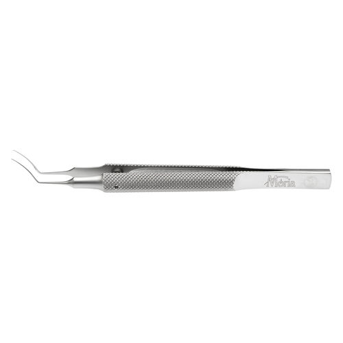 Klemme für Ophthalmologie - 17512X10 - Moria Surgical - gebogen