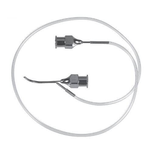 Kanüle / Intravitreale Injektion - 90061L - Moria Surgical - gebogen