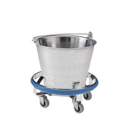 Schalenhalter zur Montage auf Rollwagen - P-1020-SS - Pedigo - Edelstahl