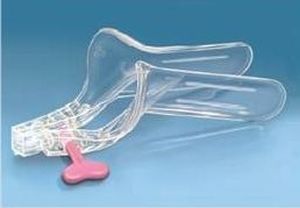 Vaginales Spekulum - Medical Plus® - Medical Engineering Corporation - Collin / Einweg / transparent