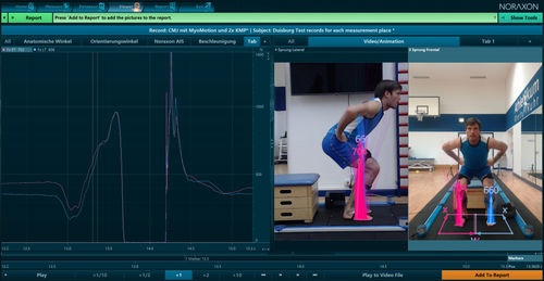 Analysesoftware - myoFORCE™ - NORAXON - Reporting / Beschaffung / Erfassung
