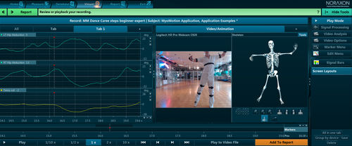 Analysesoftware - myoMOTION™ - NORAXON - Reporting / Erfassung / Import