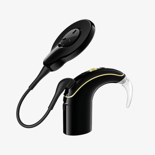 Hinter-dem-Ohr-Prozessoren-Cochleaimplantat - Nucleus® 7 - Cochlear - mit Fernbedienung / kabellos / für Kinder