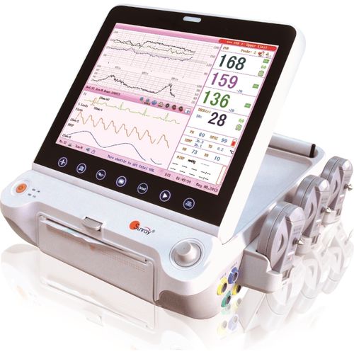 FHR-Fetalmonitor - SRF618K9 - Guangzhou Sunray Medical Apparatus - Zwillings-FHR / SpO2 / MECG