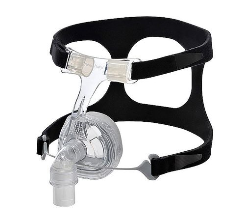 Maske für künstliche Beatmung / Nasen - Zest™  - Fisher & Paykel Healthcare - Silikon / verstellbar / transparent