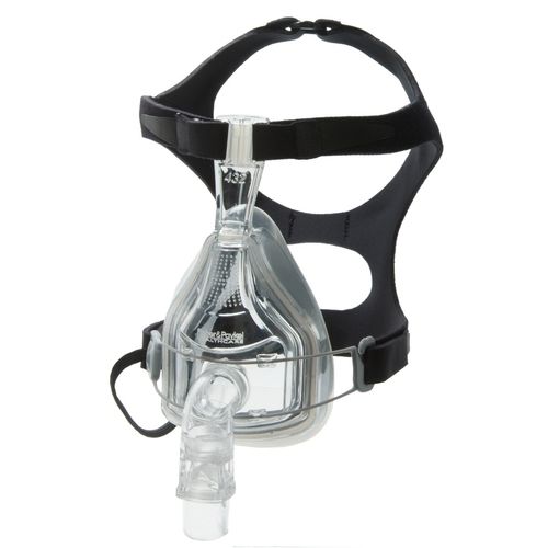 Maske für künstliche Beatmung / Silikon - FlexiFit™ 432 - Fisher & Paykel Healthcare - transparent / verstellbar