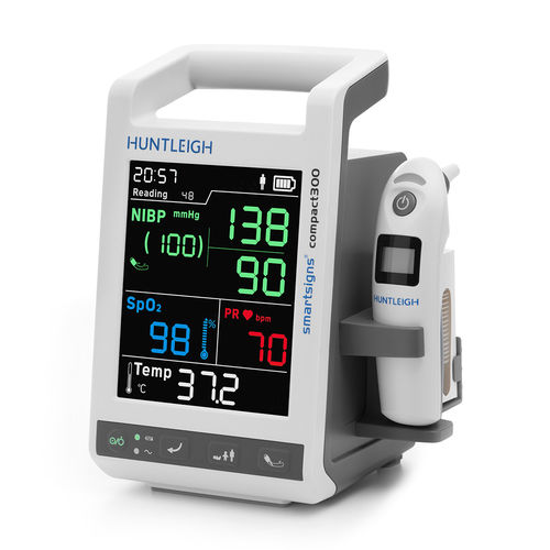 Tragbarer Patientenmonitor - SMARTSIGNS SC300 - Huntleigh Healthcare - kompakt / auf Wagen / TEMP