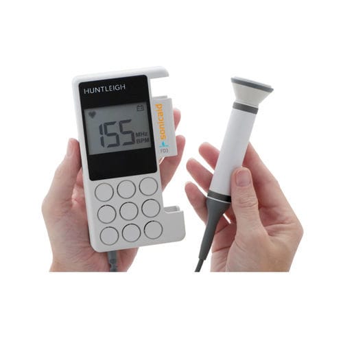 Fötaler Doppler - Sonicaid FD1 - Huntleigh Healthcare - Taschen / mit Herzfrequenzmonitor