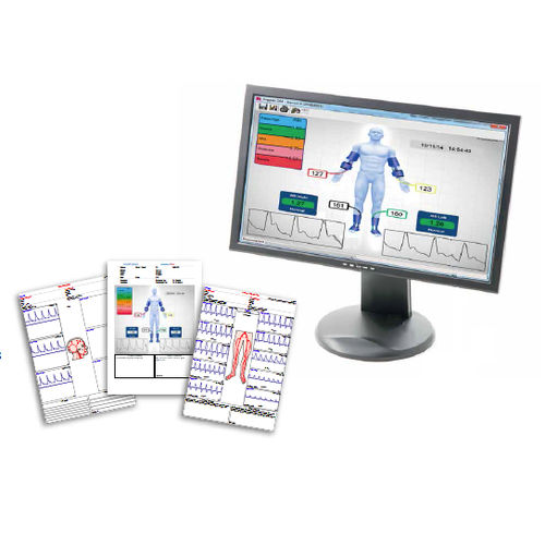 Reporting-Software - Dopplex® DR4  - Huntleigh Healthcare - Visualisierung / Diagnose / Mess