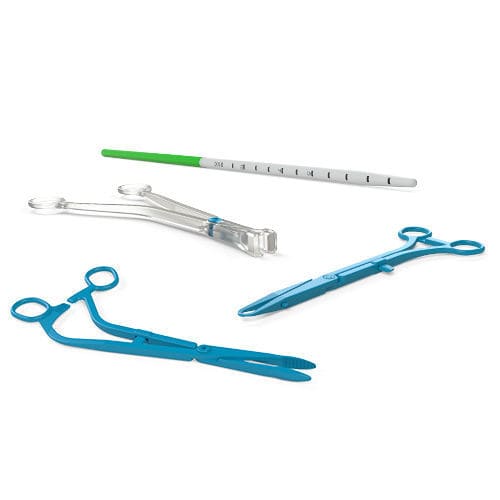 Instrumentenset zum Einsetzen/Extrahieren von Spiralen - PS series - Prince Medical - steril / zum Einmalgebrauch