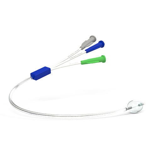 Sonohysterographie-Katheter - PM-CARE® 3V - Prince Medical - intrauterin / Ballon / dreilumig