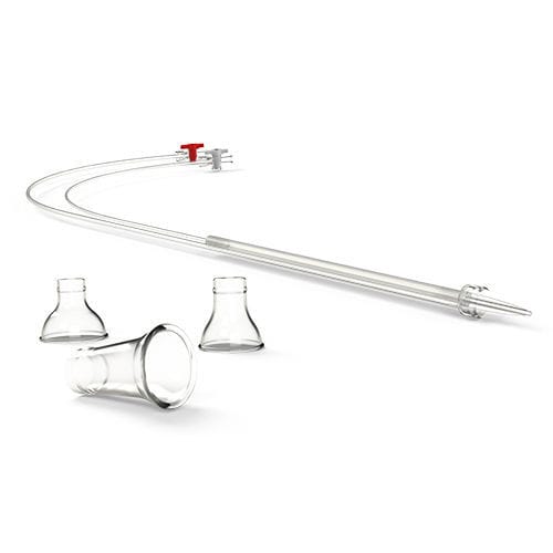 Sonohysterographie-Katheter - PM-CARE® 2V-CUP - Prince Medical - intrauterin / doppellumig / 5er-Packung