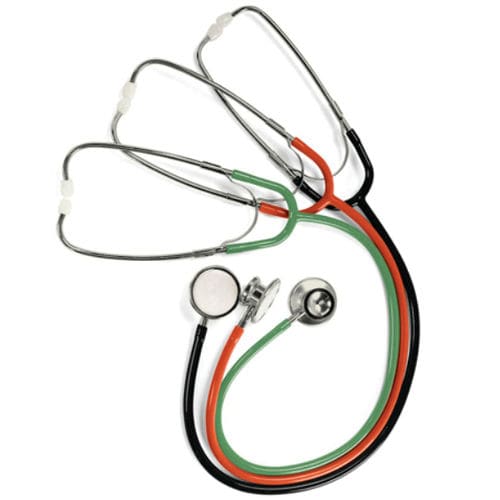 Doppelkopf-Stethoskop - 5079-71 - Welch Allyn - verchromter Messing