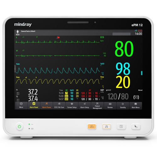 Tragbarer Patientenmonitor - ePM™ - Mindray - kompakt / Nacht / EKG