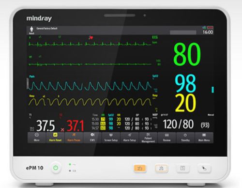 Tragbarer Patientenmonitor - ePM10 - Mindray - kompakt / Nacht / EKG