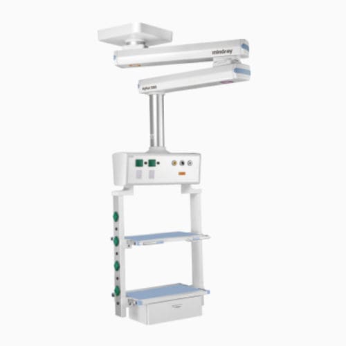 Deckenmontierter Verteilerarm - HyPort 3000 - Mindray - Anästhesie / mit Gelenk / mit Einfacharm