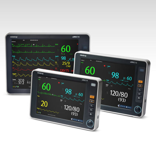 Tragbarer Patientenmonitor - uMEC - Mindray - Tischgerät / Nacht / EKG