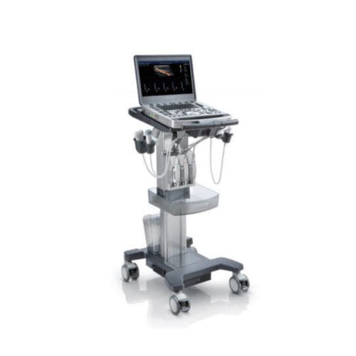 Ultraschallgerät / tragbar, mit Transportwagen - M9 - Mindray - für Kardiologie / Farbdoppler / mit integrierter Konsole