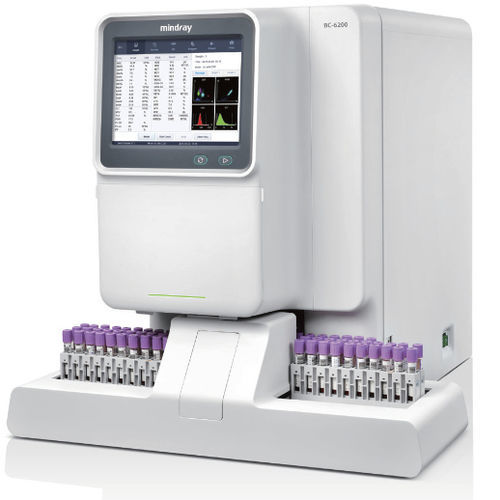 Automatischer Hämatologie-Analysator - BC-6200 - Mindray - Tisch / mit 6-teiliger Differenzierung / 60 Proben