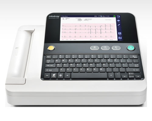 Ruhe-Elektrokardiograph - BeneHeart R12 - Mindray - 12 Kanäle / digital / mit Drucker
