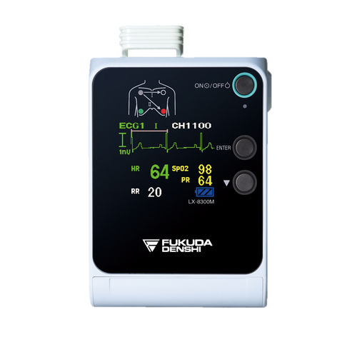 EKG-Datenübermittler - LX-8300M - Fukuda Denshi - RESP / SpO2 / kabellos