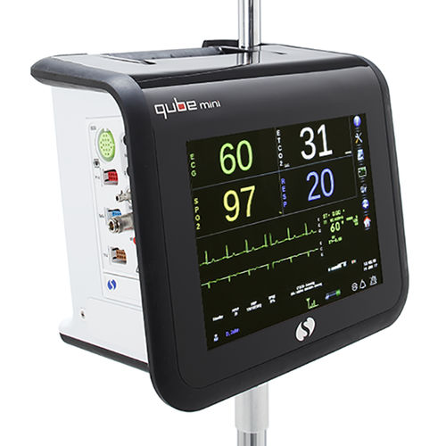 Tragbarer Patientenmonitor - Qube Mini  - Spacelabs Healthcare - modular / kompakt / Nacht