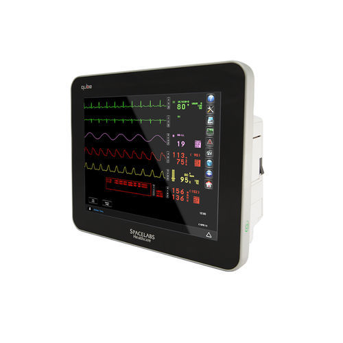 Tragbarer Multiparameter-Monitor - Qube - Spacelabs Healthcare - modular / kompakt / Nacht
