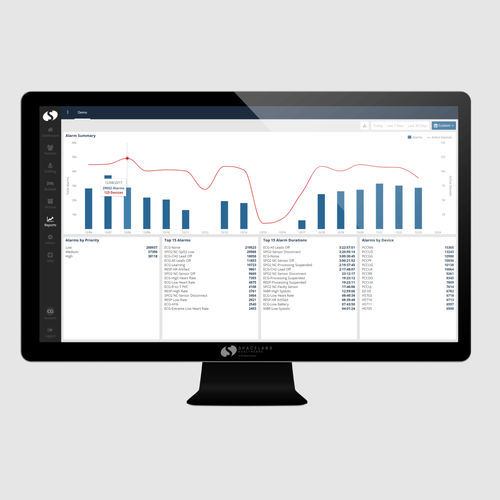 Management-Software - SafeNSound  - Spacelabs Healthcare - Monitoring / Kommunikation / Alarm