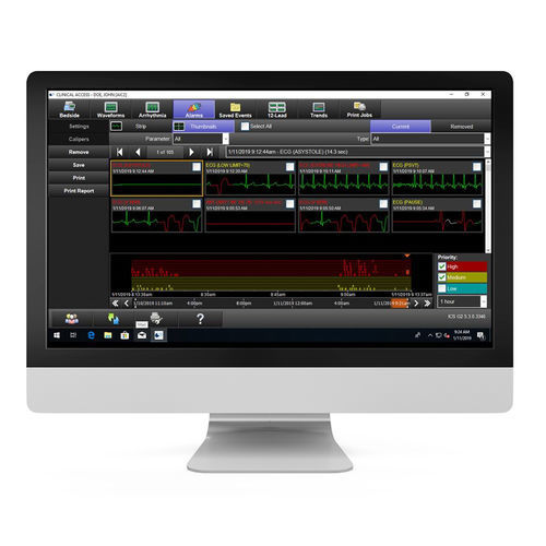 Analysesoftware - Intesys® - Spacelabs Healthcare - Datenverwaltung / für Patientendatenverwaltung / Erfassung