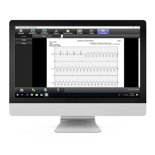 Software-Modul / Management - Spacelabs Healthcare - Druck / für Kliniken / für Tablet-PC