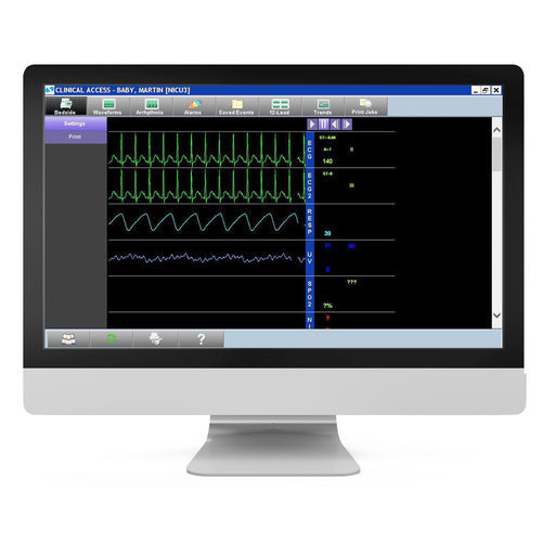 Web-Anwendung / für Vitalzeichen-Telemonitoring - Spacelabs Healthcare - Monitoring / Viewer / medizinisch