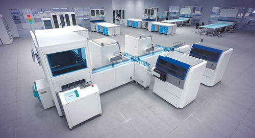 Laborautomatisierungssystem für Laboranalysatoren - STA WORKCELL MAX - Stago - Roboter / Direktzugriff / mit hohem Durchsatz