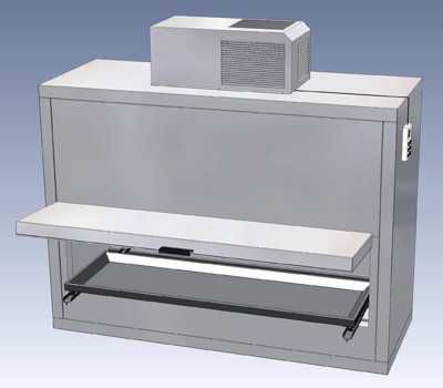 Leichenkühlzelle / 1 Körper - MCL0001 - Fiocchetti Scientific - Seitenlader