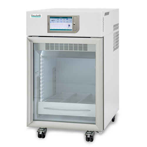 Kühlschrank für Blutbanken - EMOTECA 100 TOUCH - Fiocchetti Scientific Srl - kompakt / 1 Tür / mit Glastür